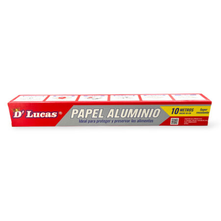 Papel Aluminio 10 Metros