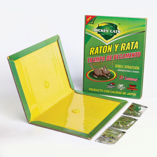TRAMPA PEGARRATAS CON ALIMENTO ATRAYENTE - Dlucas