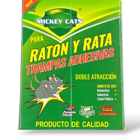 TRAMPA PEGARRATA RATON Y RATA