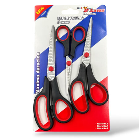 Set de Tijeras por 3 piezas
