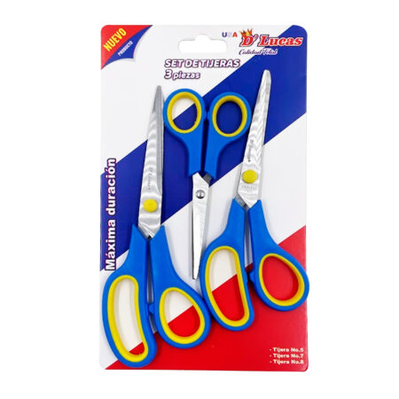 Set de Tijeras por 3 piezas
